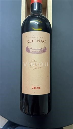 Bordeaux Bordeaux supérieur Reignac Grand Vin de Reignac 2020