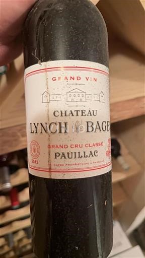 Bordeaux Pauillac Grand Cru Classé Lynch-Bages 2012