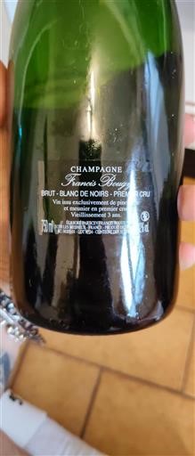 Champagne Premier Cru Francis Bougy Blanc de Noirs Senza annata