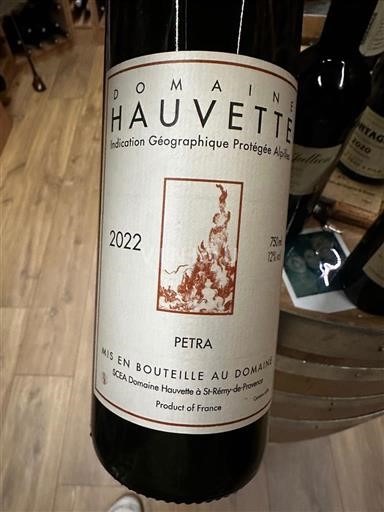 Alps and Rhone Valley Alpilles Domaine Hauvette Petra 2022