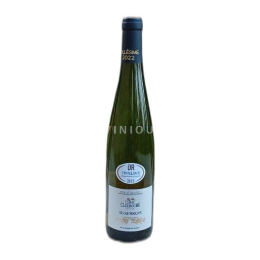 Vin Blanc sec Cleebourg 2022 France Alsace Auxerrois AOC