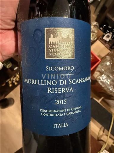 Tuscany Not Specified Cantina Vignaioli Scansano Sicomoro 2015