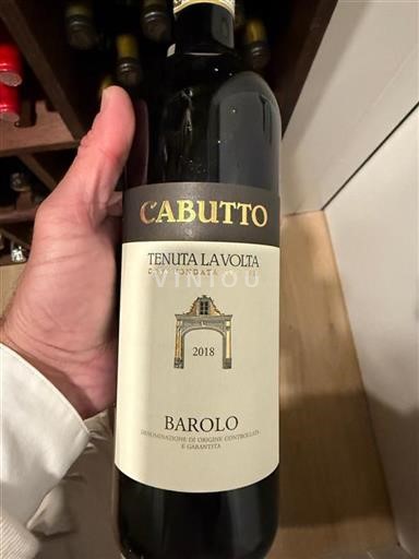 Piemonte Barolo Cabutto Tenuta La Volta 2018