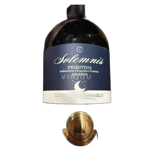 Puglia Alezio Le Vigne di Sammarco Solemnis 2018