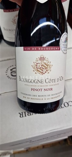 Borgoña Borgoña Côte d'Or Vignerons des Monts de Bourgogne 2022