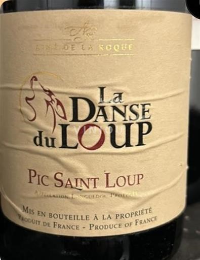 Languedoque Pic-saint-loup Domaine La Roque La Danse du Loup 2013