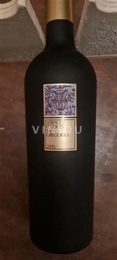 Vin Rouge sec Serpico Feudi di San Gregorio 2015 Italie Campanie DOC