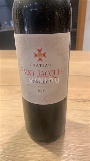 Bordéus Pomerol Château Saint-Jacques 2015
