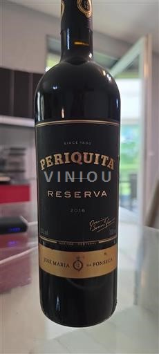 Vin Rouge sec Périoquita Reserva José Maria da Fonseca 2016 Portugal Portugal Península de Setúbal DOC