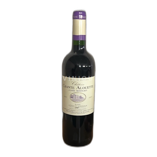 Burdeos Blaye-Côtes de Burdeos Château Chante Alouette Montuzet 2015