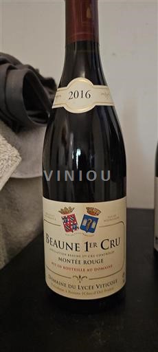 Burgundy Unspecified Premier Cru Domaine Lycée Viticole Montée Rouge 2016
