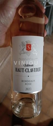 Bordeaux Bordeaux rosato Château Haut-Claverie 2023
