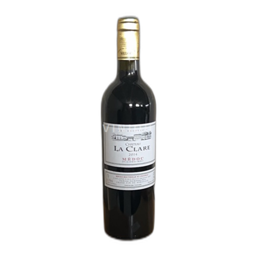 Vin Rouge sec Cru bourgeois La Clarence De Haut-Brion 2014 France Bordeaux Médoc AOC