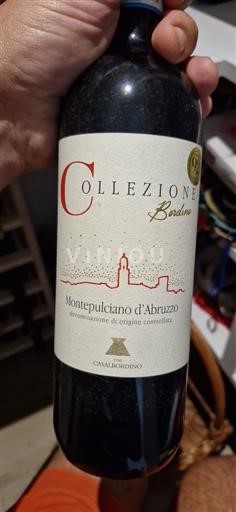 Abruzzo Wines Montepulciano d'Abruzzo Casalbordino Collezione Bordino 2022