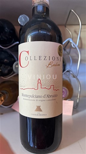 Abruzzo Montepulciano d'Abruzzo Casalbordino Collezione Bordino 2022