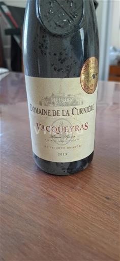 Valle del Ródano Vacqueyras Domaine La Curnière 2015