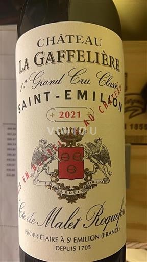 Burdeos Saint-Émilion Grand Cru La Gaffelière 2021