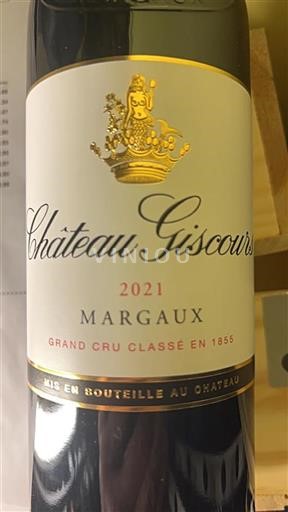 Bordeaux Margaux Grand Cru Giscours 2021