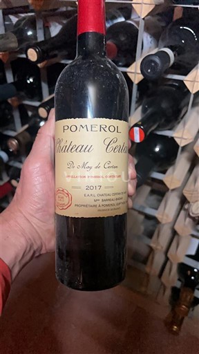 Bordeaux Pomerol Château Certan de May 2017