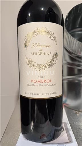 Bordeaux Pomerol L'Innocence de Séraphine 2018