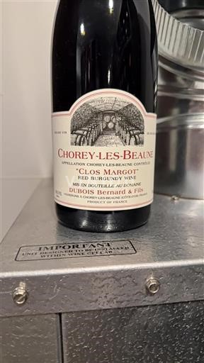 Burgundsko Chorey-lès-Beaune Dubois Bernard & Fils Clos Margot 2018
