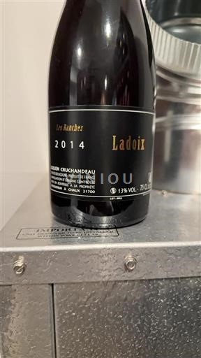 Bourgogne Ladoix Julien Cruchandeau Les Ranches 2014