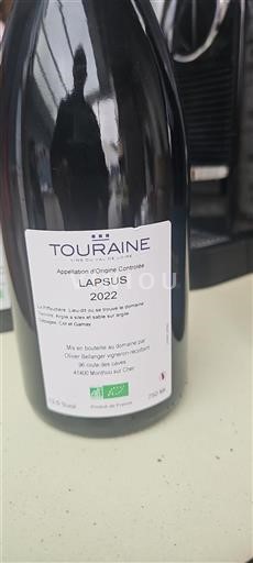 Valle della Loira Touraine Olivier Bellanger Lapsus 2022