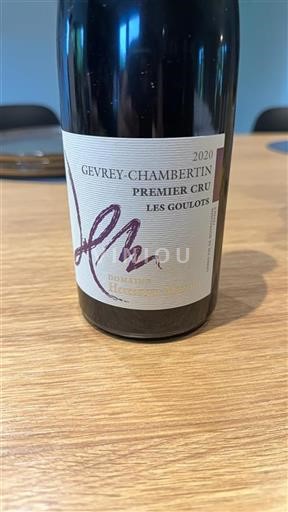 Burgundi Gevrey-Chambertin Premier Cru Domaine Heresztyn-Mazzini Les Goulots 2020