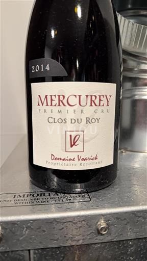 Bourgondië Niet gespecificeerd Premier Cru Domaine Voarick Clos du Roy 2014