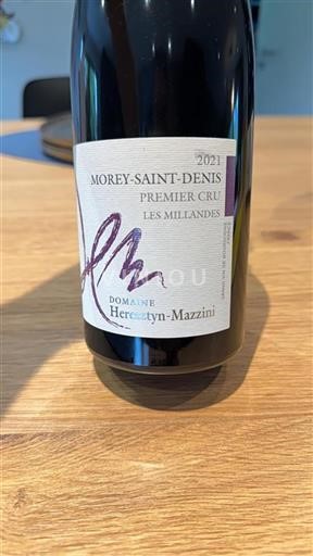 Burgundi Morey-Saint-Denis Premier Cru Domaine Heresztyn-Mazzini Les Millandes 2021