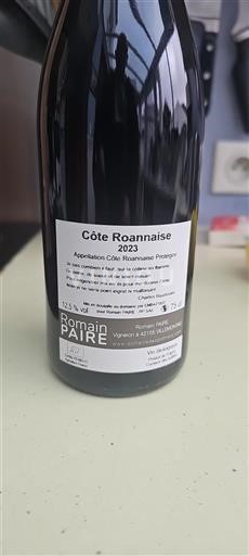 Loire Valley Côte Roannaise Romain Paire 2023
