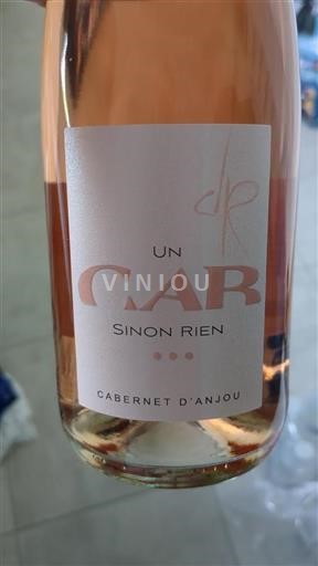 Údolí Loiry Cabernet d'Anjou Un Car Sinon Rien 2023