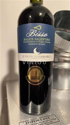 Puglia Salice Salentino Le Vigne di Sammarco Bisso 2013
