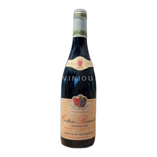 Borgoña Corton Grand Cru Capitain-Gagnerot Corton-Renardes 2012