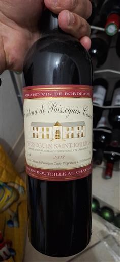 Bordeaux Puisseguin-saint-émilion Château Puisseguin Curat 2008