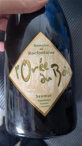 Thung lũng sông Loire Saumur Domaine Rocfontaine l'Orée du Bois 2020