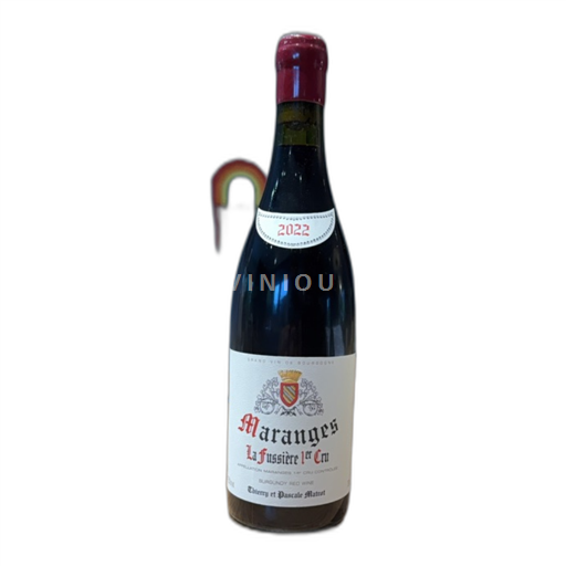 Vin Rouge sec La Fussi%c3%a8re Thierry et Pascale Matrot 2022 France Bourgogne Maranges AOC Premier Cru