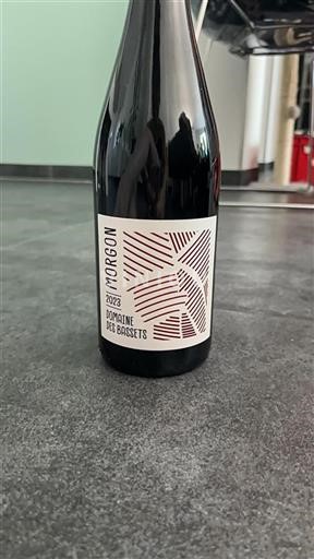 Vin Rouge sec Domaine Des Bassets 2023 France Beaujolais Morgon AOC