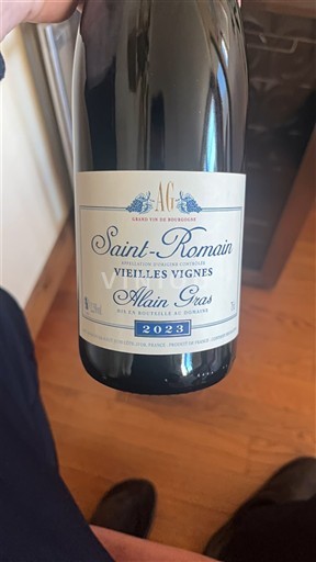 Bourgogne Saint-Romain Alain Gras Vieilles Vignes 2023