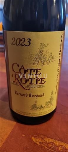 Rhône-dalen Côte-rôtie Bernard Burgaud 2023