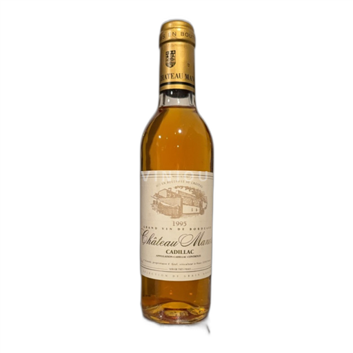 Bordeaux Cadillac Château Manos Sélection de Grain Nobles 1995