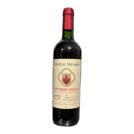 Vin Rouge sec Château Viramon 2009 France Bordeaux Saint-Émilion Grand Cru AOC Grand Cru