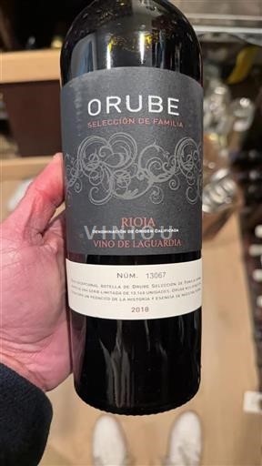 La Rioja Rioja Orube Selección de Familia 2018