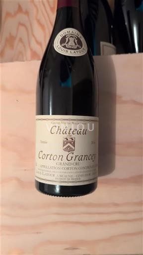 Burgundi Corton Grand Cru Louis Latour Corton Grancey 2016