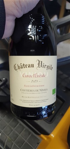 Valle del Ródano Costières de Nimes Château Virgile l'énéide 2023