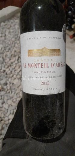 Bordeaux Haut-Médoc Cru Bourgeois Château Le Monteil Arsac 2015