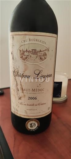 Bordeaux Haut-Médoc Cru Bourgeois Château Lieujean 2006