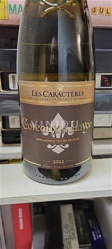 Thung lũng sông Loire Coteaux-du-layon Les Caractères 2022