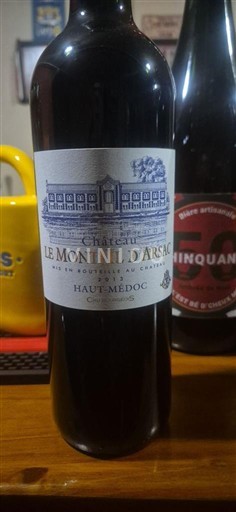 Bordeaux Haut-Médoc Cru Bourgeois Château Le Monteil Arsac 2013