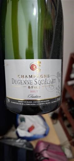 Champagne Degenne Squélaert & Fils Tradition 2023